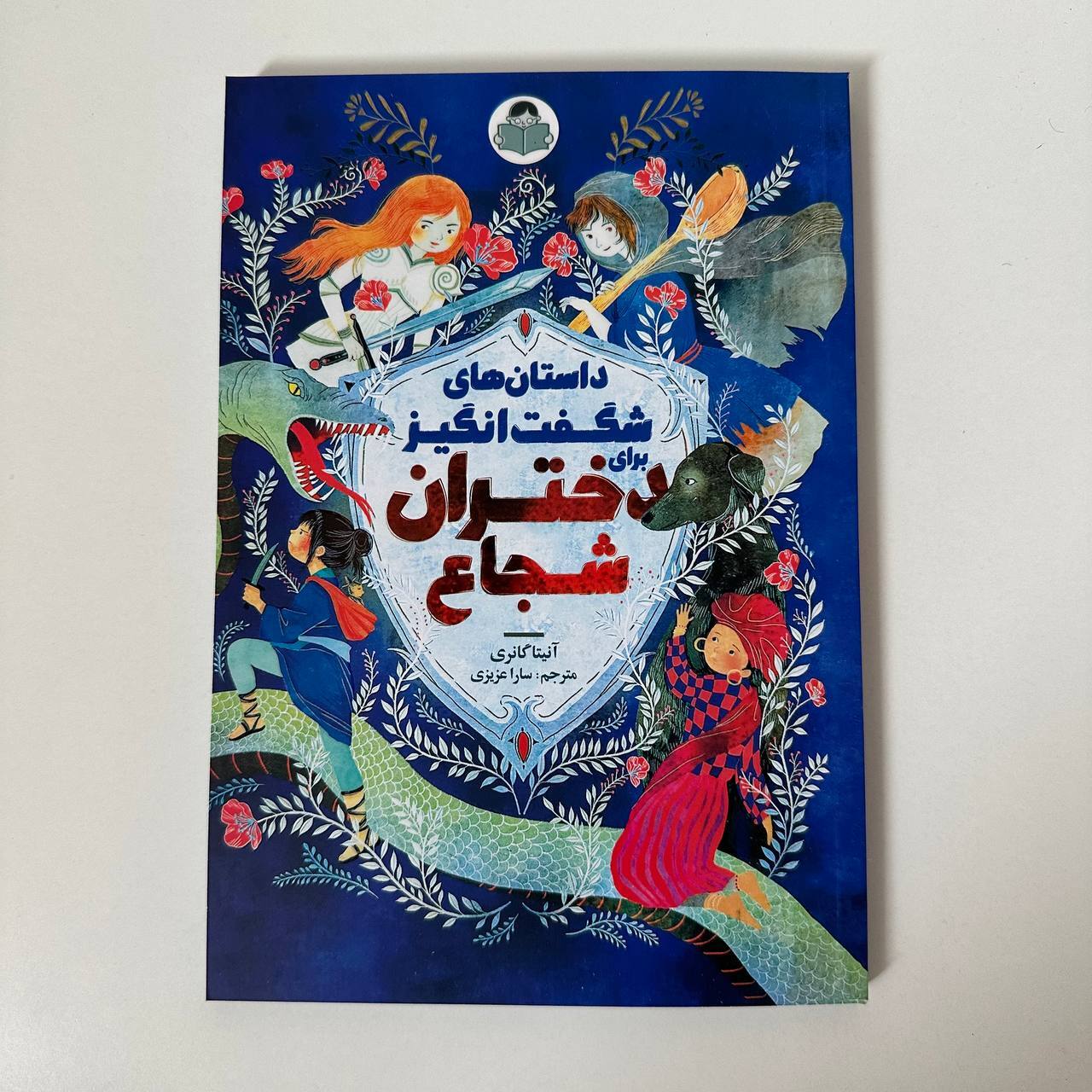 داستان های شگفت انگیز برای دختزان شجاع اثر آنیتا گانری